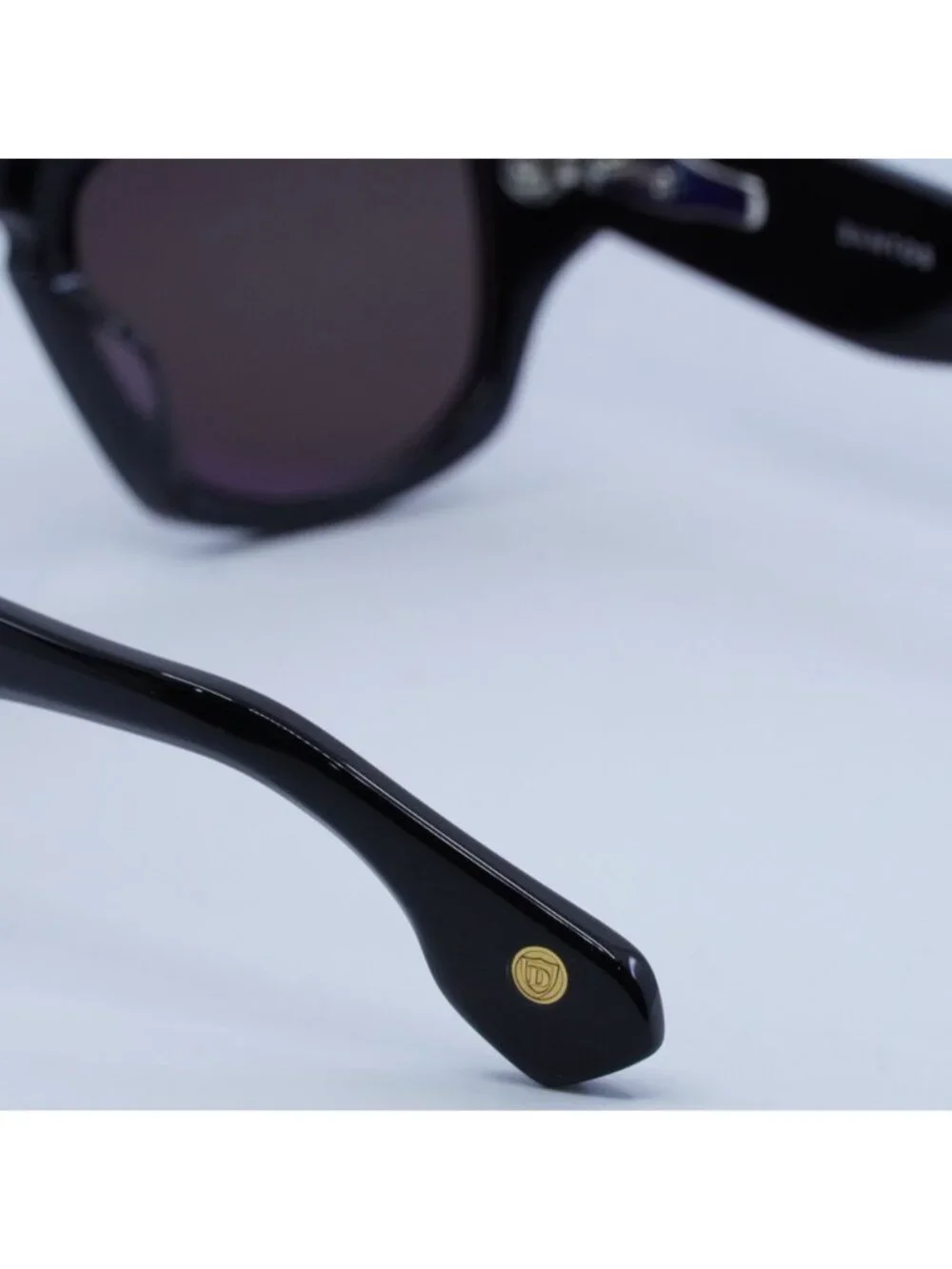 Dita BANTOS DTS-723-A-01 Sunglasses Black Square Frame, Grey Lenses